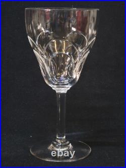 10 Anciens Verres A Eau En Cristal Taillé Art Déco Saint Louis / Baccarat