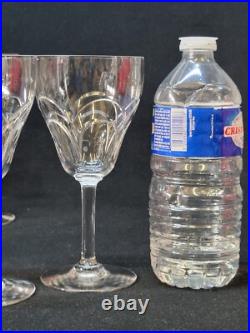 10 Anciens Verres A Eau En Cristal Taillé Art Déco Saint Louis / Baccarat