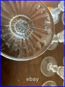 10 flûtes à champagne modèle Trianon en cristal de Saint Louis /prix à la pièce