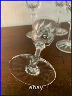 10 verres a eau modèle en cristal de Saint Louis (prix à la pièce)
