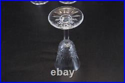 10 verres à liqueurs cristal taillé de Saint louis modèle Tarn 10 cm