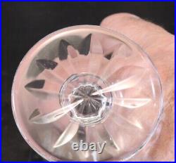 10 verres à liqueurs cristal taillé de Saint louis modèle Tarn 10 cm