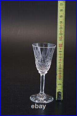 10 verres à liqueurs cristal taillé de Saint louis modèle Tarn 10 cm