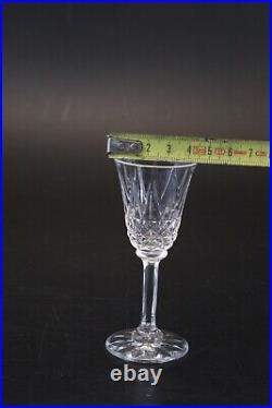 10 verres à liqueurs cristal taillé de Saint louis modèle Tarn 10 cm