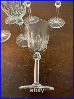 10 verres a vin modèle en cristal de Saint Louis (prix à la pièce)