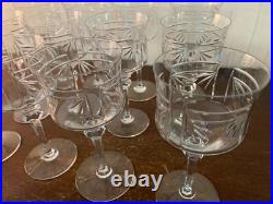 10 verres eau modèle Anvers taille N°11137 cristal Saint Louis (prix à la pièce)