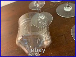 10 verres eau modèle Anvers taille N°11137 cristal Saint Louis (prix à la pièce)