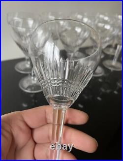 11 Verres A Eau En Cristal De Saint Louis Modele Colibri