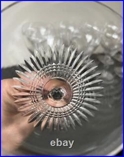 11 Verres A Eau En Cristal De Saint Louis Modele Colibri