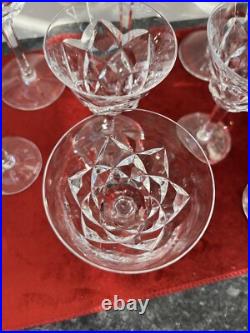 11 Verres En Cristal Saint Louis