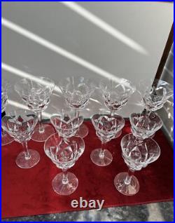 11 Verres En Cristal Saint Louis