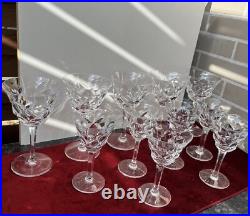 11 Verres En Cristal Saint Louis