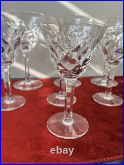 11 Verres En Cristal Saint Louis