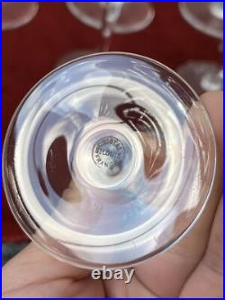 11 Verres En Cristal Saint Louis
