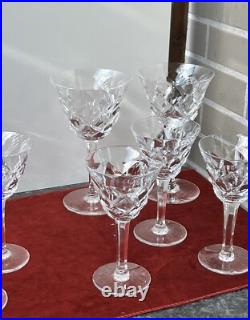 11 Verres En Cristal Saint Louis
