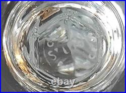 11 verres à eau en cristal Saint Louis modèle Chantilly