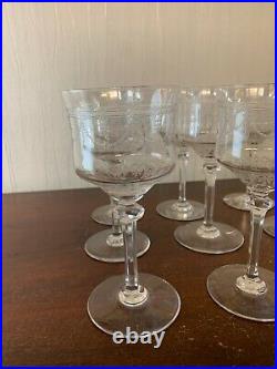 11 verres à eau modèle Anvers en cristal de Saint Louis (prix à la pièce)
