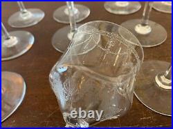 11 verres à eau modèle Anvers en cristal de Saint Louis (prix à la pièce)