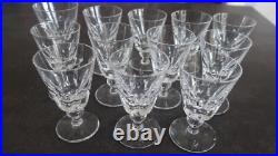 11 verres à porto Jersey En Cristal Taillé St Louis 11 verres à porto Jersey En Cristal Taillé St Louis