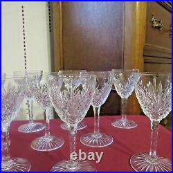 11 verres a vin ou a porto en cristal de saint louis modèle Odessa H 12 CM