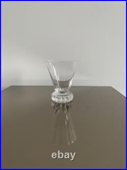 11 verres à vin rouge modèle Diamant en cristal de Saint-Louis 11 verres à vin rouge modèle Diamant en cristal de Saint-Louis