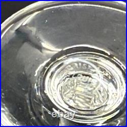 12 Verres Cristal Liqueur Signés Saint Louis Chantilly H 11,5 cm