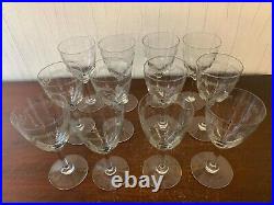 12 Verres à eau modèle Manon en cristal de Saint Louis (prix à la pièce)