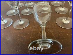 12 Verres à eau modèle Manon en cristal de Saint Louis (prix à la pièce)