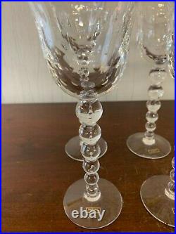 12 verres à eau modèle Bubble cristal de Saint Louis (prix à la pièce)