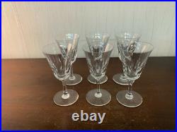 12 verres à eau modèle Cerdagne cristal de Saint Louis (prix à la pièce)