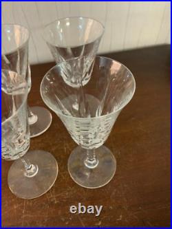 12 verres à eau modèle Cerdagne cristal de Saint Louis (prix à la pièce)