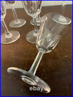 12 verres à eau modèle Cerdagne cristal de Saint Louis (prix à la pièce)