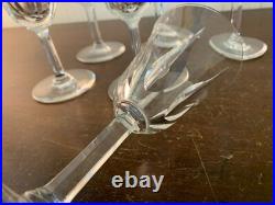 12 verres à eau modèle Cerdagne cristal de Saint Louis (prix à la pièce)