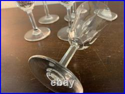 12 verres à eau modèle Cerdagne cristal de Saint Louis (prix à la pièce)