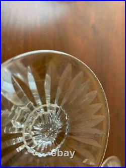 12 verres à eau modèle Trianon en cristal de Saint Louis (prix à la pièce)
