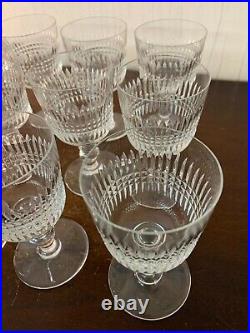 12 verres à eau modèle cristal de Saint Louis (prix à la pièce)