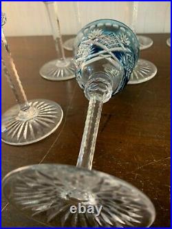 12 verres à vin Roemer en cristal de Saint Louis (prix à la pièce)