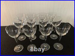12 verres à vin modèle Amadeus cristal de Saint Louis (prix à la pièce)