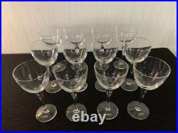 12 verres à vin modèle Amadeus cristal de Saint Louis (prix à la pièce)