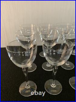 12 verres à vin modèle Amadeus cristal de Saint Louis (prix à la pièce)