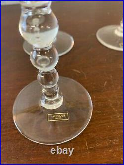 12 verres à vin modèle Bubble cristal de Saint Louis (prix à la pièce)