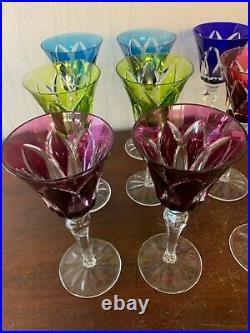 12 verres à vin modèle Camargue en cristal de Saint Louis (prix à la pièce)