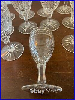 12 verres à vin modèle Clovis cristal de Saint Louis Attribué / prix à la pièce