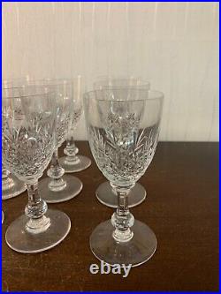 12 verres à vin modèle blanc Massenet cristal de Saint Louis (prix à la pièce)