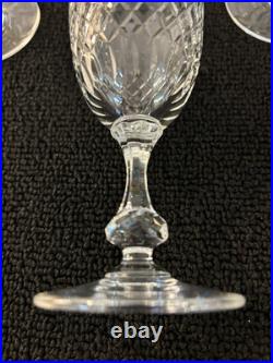 12 verres à vin rouge modèle Messine en cristal de Saint Louis (prix à la pièce)