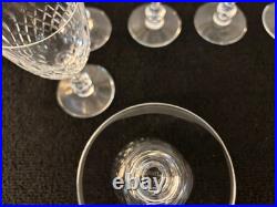12 verres à vin rouge modèle Messine en cristal de Saint Louis (prix à la pièce)