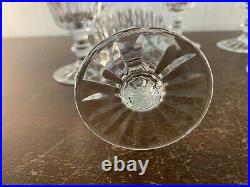 12 verres à vin rouge modèle Orléans cristal de Saint Louis (prix à la pièce)