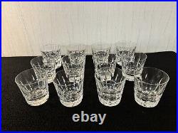 12 verres à whisky modèle Manhattan cristal de Saint Louis (prix pour 1 verre)