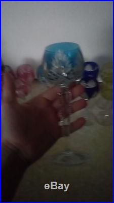 12 verres cristal saint louis superbe état