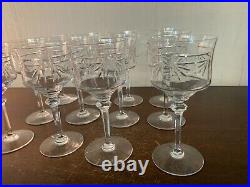 12 verres eau modèle Anvers taille N°11137 cristal Saint Louis (prix à la pièce)